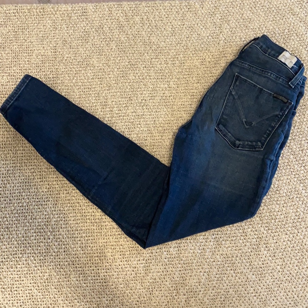 Hudson “Mid-Rise Ankle Natalie Super Skinny” Jean